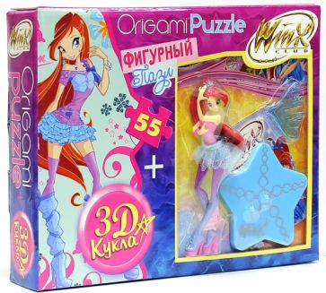 Пазл 55 элементов "Блум" + Кукла 3D Winx (01092) Пазл 55 элементов "Блум" + Кукла 3D Winx (01092)