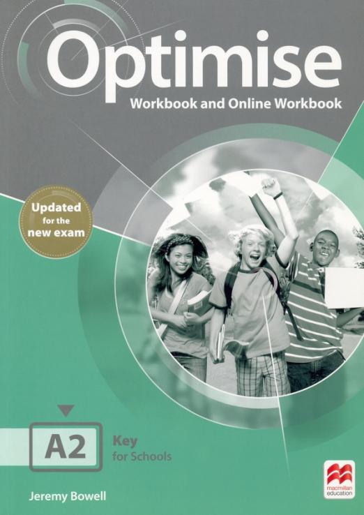 Optimise Updated Edition A2 Workbook without Key  Online Workbook Рабочая тетрадь с онлайн версией без ответов - 1