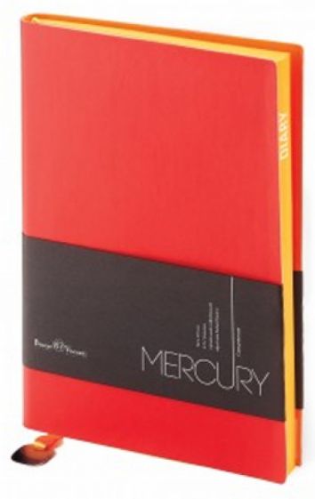 Ежедневник недатированный "Mercury" (А5, красный) (3-435/09) Ежедневник недатированный "Mercury" (А5, красный) (3-435/09)
