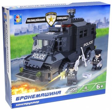 Конструктор "Бронемашина", 200 деталей (Т57009) Конструктор "Бронемашина", 200 деталей (Т57009)