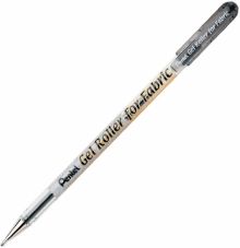 Гелевая ручка для ткани Gel Roller for Fabric, черная
