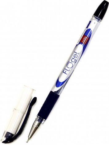 Ручка гелевая 0.5 мм "FLO GEL" синяя (813595)