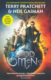 Pratchett, Гейман - Good Omens обложка книги Pratchett, Гейман - Good Omens обложка книги