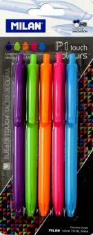 Набор ручек шариковых P1 touch colours, 5 цветов