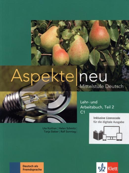 Aspekte neu C1.2 Lehr- und Arbeitsbuch + CD / Учебник + рабочая тетрадь C1.2 + CD + онлайн-код - 1