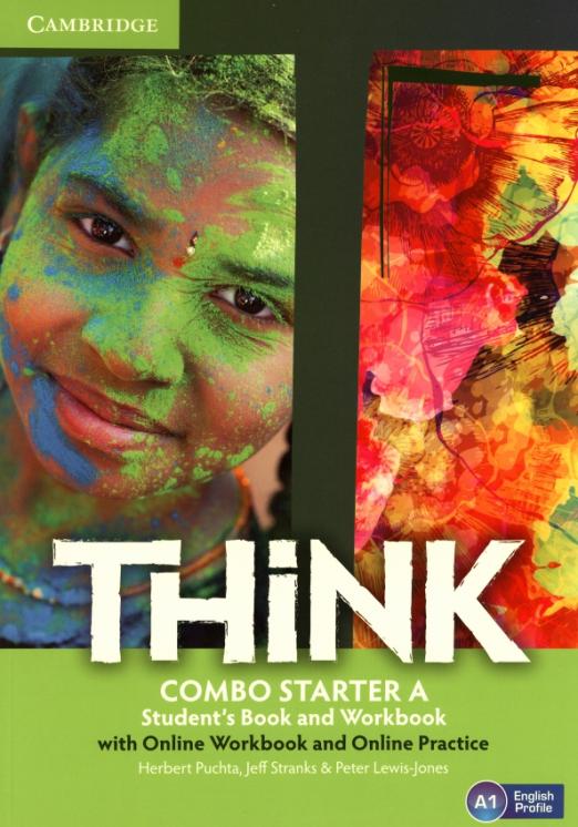 Think Starter А Combo Student's book with workbook  Online Workbook and Online Practice Учебник c рабочей тетрадью и онлайнкодом - 1