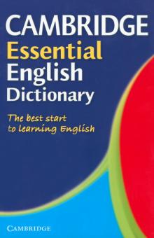 Essential English Dictionary обложка книги Essential English Dictionary обложка книги