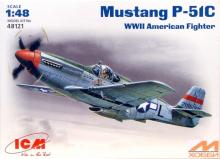 Мустанг P-51C американский истребитель ІІ МВ (48121) Мустанг P-51C американский истребитель ІІ МВ (48121)