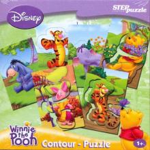 Contour Puzzle "Медвежонок Винни" (92100) Contour Puzzle "Медвежонок Винни" (92100)