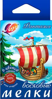 Карандаши масляные "ФАНТАЗИЯ" (6 цветов) (25С 1519-08) Карандаши масляные "ФАНТАЗИЯ" (6 цветов) (25С 1519-08)