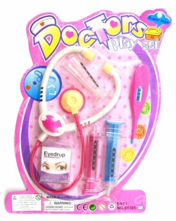 Набор доктора "Super Toys" со шприцами на картоне (30227) Набор доктора "Super Toys" со шприцами на картоне (30227)