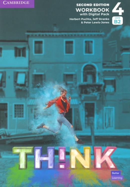 Think Second Edition 4 Workbook with Digital Pack  Рабочая тетрадь с онлайн кодом - 1