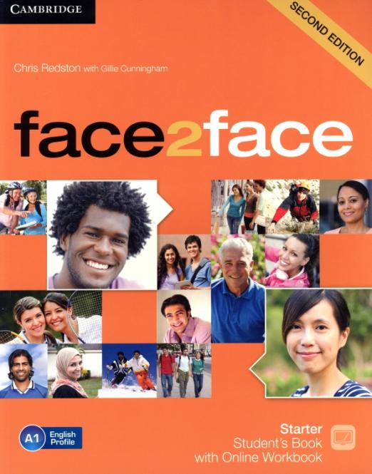 Face2Face (Second Edition) Starter Student`s book + online Workbook / Учебник + онлайн рабочая тетрадь - 1