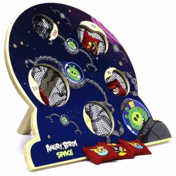 Деревянная настольная игра с мишенями "Angry Birds. Space" Деревянная настольная игра с мишенями "Angry Birds. Space"