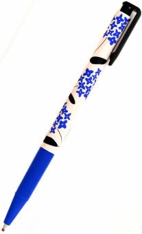 Ручка шариковая, автоматическая "Simple. Синий", 0,7 мм., синяя (BSBP003-05-case)