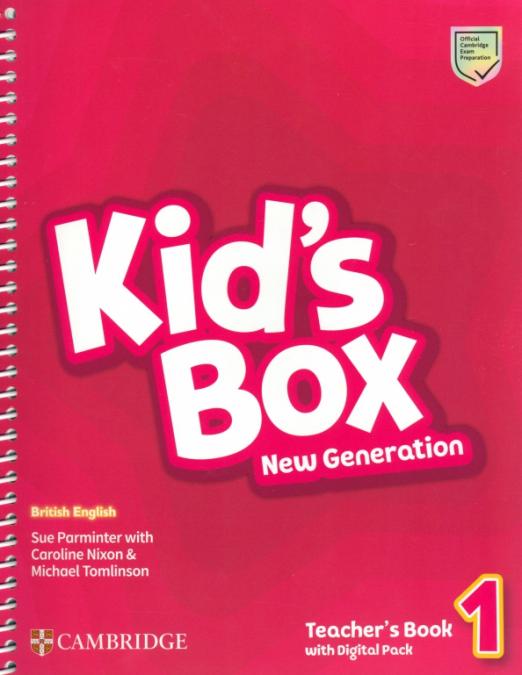 Kid's Box New Generation 1 Teacher's Book with Digital Pack Книга для учителя с онлайн кодом - 1