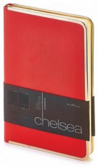 Ежедневник недатированный "Chelsea" (A5, красный) (3-517/04) Ежедневник недатированный "Chelsea" (A5, красный) (3-517/04)