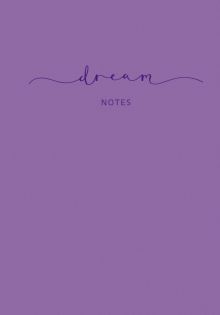 Книга для записей Dream, А5, 100 листов, комбинированная линовка