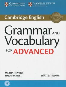 Фото Hewings, Haines: Grammar and Vocabulary for Advanced Book with Answers and Audio Self-Study Grammar Reference ISBN: 978-1-107-48111-4 