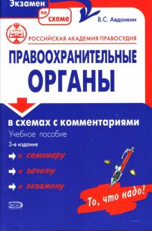 Виталий Авдонкин - Правоохранительные органы в схемах с комментариями обложка книги Виталий Авдонкин - Правоохранительные органы в схемах с комментариями обложка книги