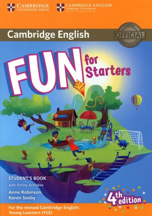 Fun for Starters 4th Edition Student's Book + Online Activities + Audio / Учебник + онлайн-практика - 1