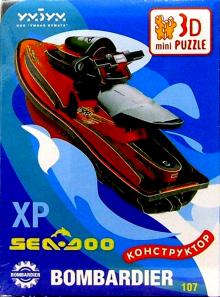 107 Гидроцикл "Sea-doo"/3D puzzle 107 Гидроцикл "Sea-doo"/3D puzzle