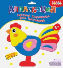 Мягкая картинка для малышей. Петушок (3307)