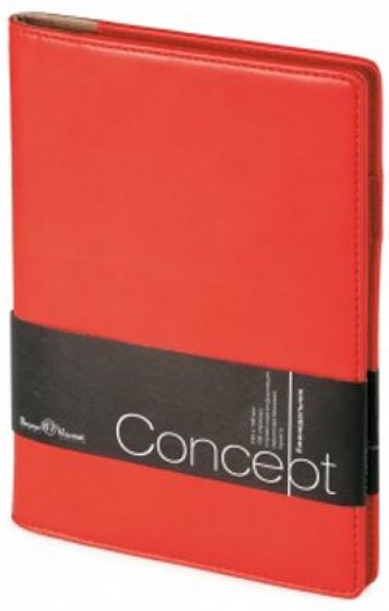 Еженедельник недатированный "Concept", А5, красный (3-322/191) Еженедельник недатированный "Concept", А5, красный (3-322/191)
