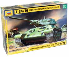 Сборная модель "Советский средний танк Т-34/76 (обр. 1942)" (3535) Сборная модель "Советский средний танк Т-34/76 (обр. 1942)" (3535)