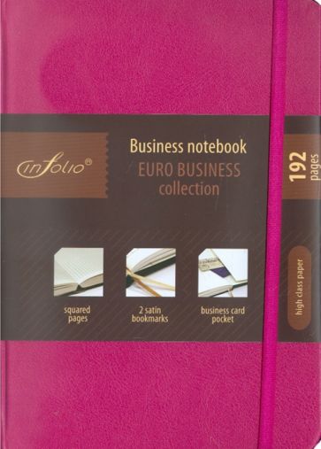 Бизнес-тетрадь In Folio "Euro business" (fuchsia) (1005) Бизнес-тетрадь In Folio "Euro business" (fuchsia) (1005)