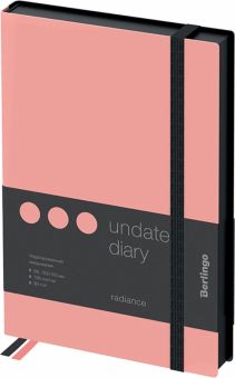 Ежедневник недатированнный (136 листов, B6), "Instinct" фламинго (UD0_91601)