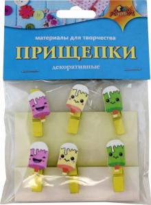 Декоративные прищепки "Мороженое" (С3574-01)