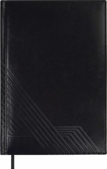Ежедневник недатированный Сарифа эконом, черный, А5, 160 листов